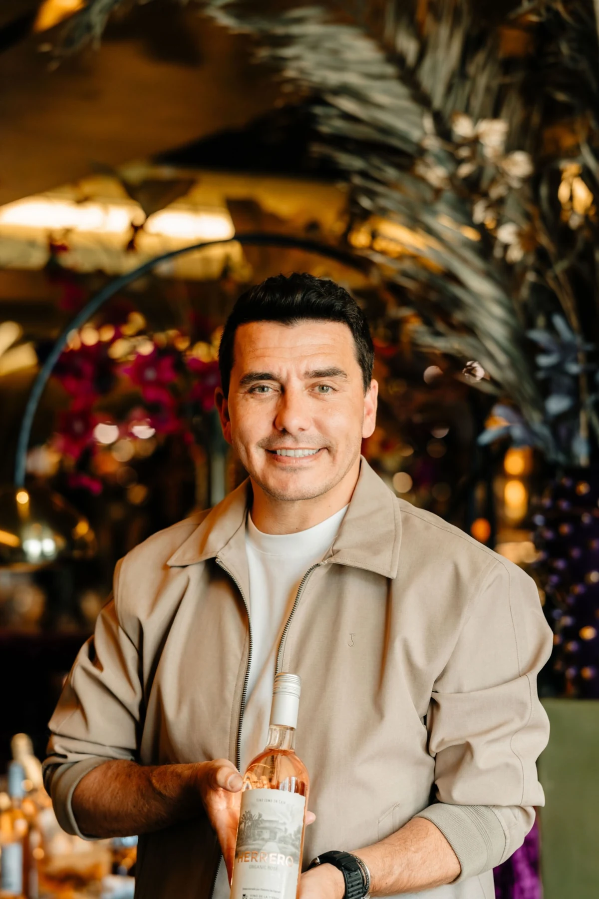 Jan Smit met Vino Herrero